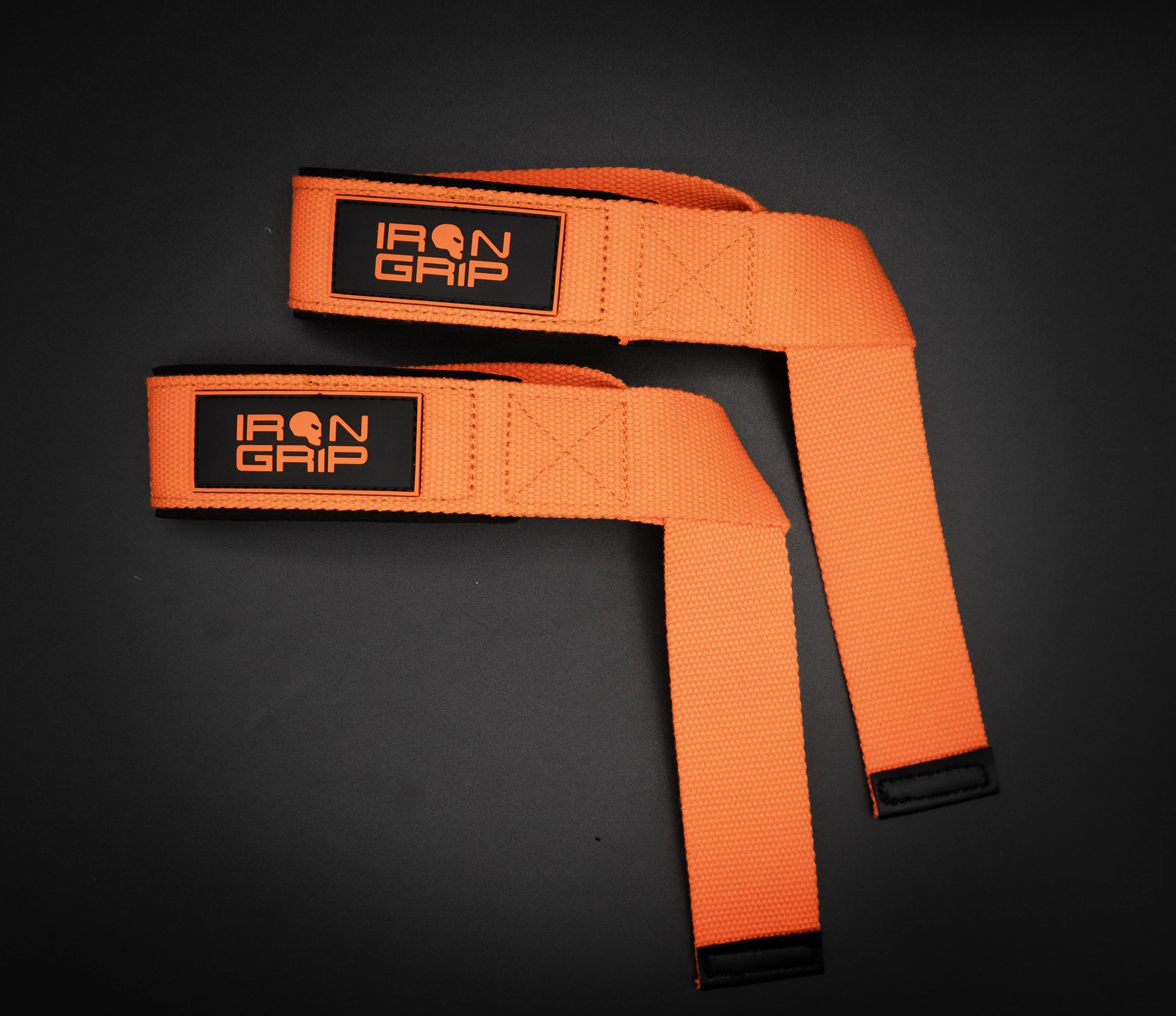Weight Lifting Straps Orange